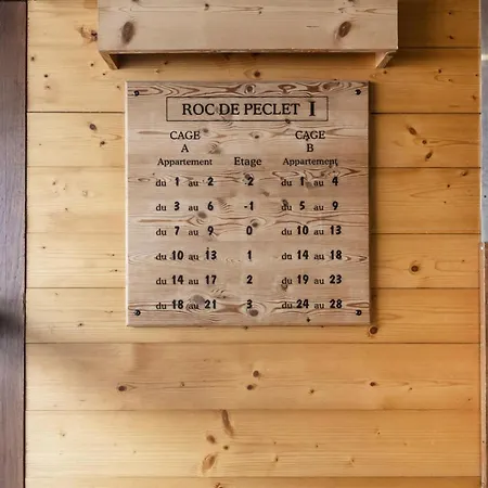 Lägenhet Roc De Peclet 1 - Location: Pour 4 Personnes En Bordure De Pistes Mae-9038