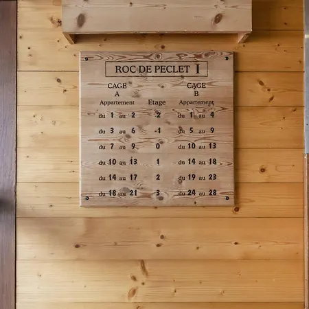 Résidence Roc De Peclet 1 - Location: Pour 4 Personnes En Bordure De Pistes Mae-9038 Appartement *